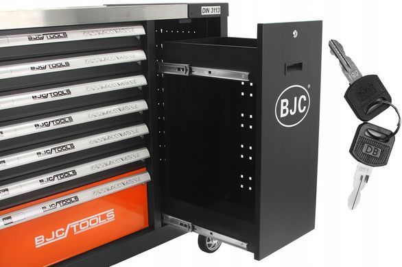 Інструментальна шафа з 306 інструментами BJC, сім ящиків Mar-Pol M66598