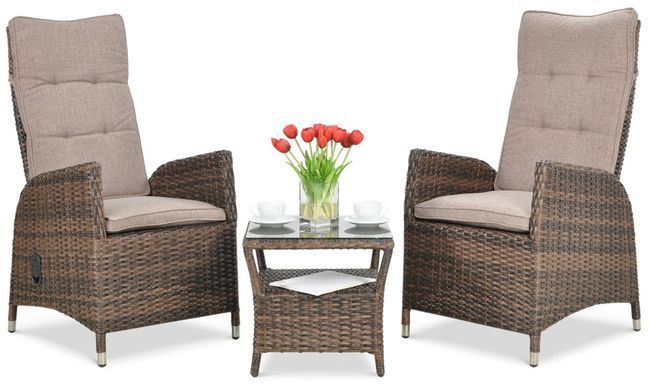 Садові меблі з ротанга Malta Duo Focus Garden коричневий
