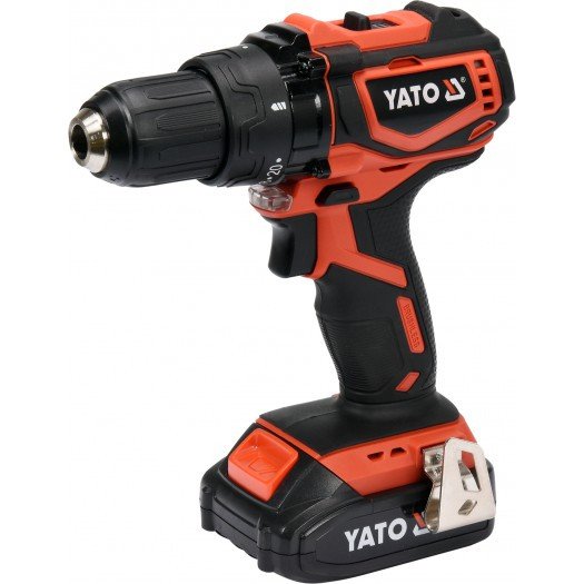 Шуруповерт безщітковий YATO 18V Li-Ion 42 Нм 1x2,0 Ah у валізі