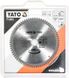 Пильный диск по алюминию Yato YT-6093 210х30х72зуба