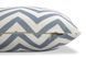 Подушка декоративная ZigZag Grey 45&times;45 см серая геометрический узор&nbsp;MoodMe