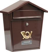 Поштова скринька Vorel 380 х 320 х 105 мм, із замком, модель 78582