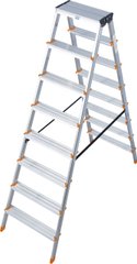Алюмінієві розсувні сходи KRAUSE DOPPLO 2x8 ступенів