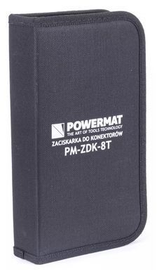 Інструмент для обтиску та зачистки проводів Powermat PM-ZDK-8T