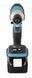 Аккумуляторный ударный гайковерт MAKITA DTD157RFJ 140 Нм 1/4" HEX LXT 18 В Li-Ion XPT BLDC + 2 аккумулятора по 3,0 Ач + зарядное устройство + кейс MAKPAC