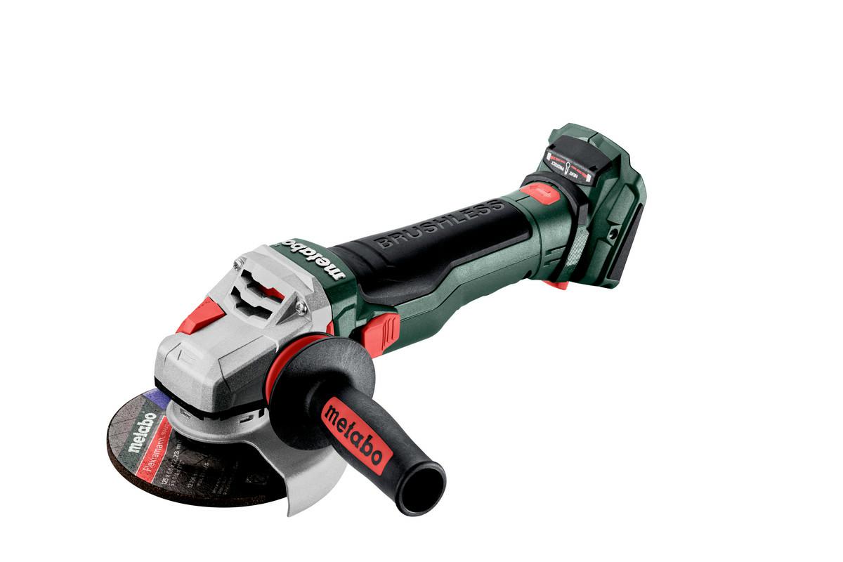 Угловая шлифмашина Metabo WB 18 LTX BL 15-125 Quick Carcass Metabox, 125 мм, 18 В