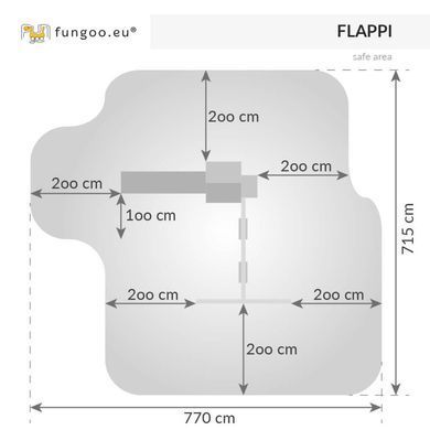 Ігровий майданчик для дітей Fungoo Flappi