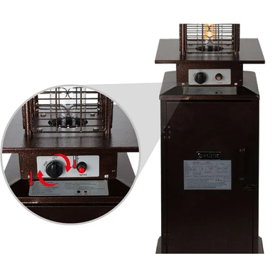 Газовый обогреватель для террасы MalTec FL175