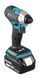 Аккумуляторный ударный гайковерт MAKITA DTD157RFJ 140 Нм 1/4" HEX LXT 18 В Li-Ion XPT BLDC + 2 аккумулятора по 3,0 Ач + зарядное устройство + кейс MAKPAC