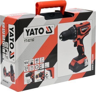Дриль шуруповерт Yato YT-82782