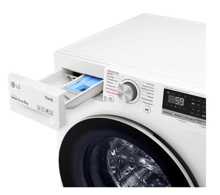 Пральна машина LG F4WV508S2E - 8 кг