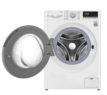 Пральна машина LG F4WV508S2E - 8 кг