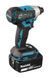 Аккумуляторный ударный гайковерт MAKITA DTD157RFJ 140 Нм 1/4" HEX LXT 18 В Li-Ion XPT BLDC + 2 аккумулятора по 3,0 Ач + зарядное устройство + кейс MAKPAC