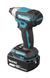Аккумуляторный ударный гайковерт MAKITA DTD157RFJ 140 Нм 1/4" HEX LXT 18 В Li-Ion XPT BLDC + 2 аккумулятора по 3,0 Ач + зарядное устройство + кейс MAKPAC