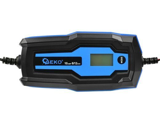 Автоматическое зарядное устройство Speed 6/12 В 10 А Geko G80061