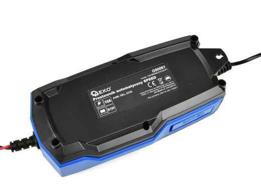 Автоматическое зарядное устройство Speed 6/12 В 10 А Geko G80061