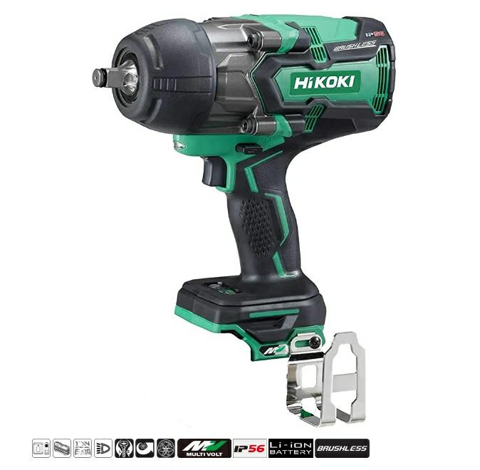 Ударный гайковый ключ HIKOKI WR36DB 36 В 1050 Нм 1/2 дюйма бесщеточный, без аккумулятора