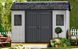 Садовый домик пластиковый OAKLAND 1175SD brownish grey/anthracite - KETER