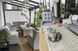 Кутовий садовий комплект із техноротанга сірий Trivento Dining White