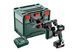 Набор аккумуляторных инструментов Metabo Combo Set 2.4.8 18 V, 2 акб 18 В Li-Power 5.2 Ah, з/у, кейс MetaBox 340