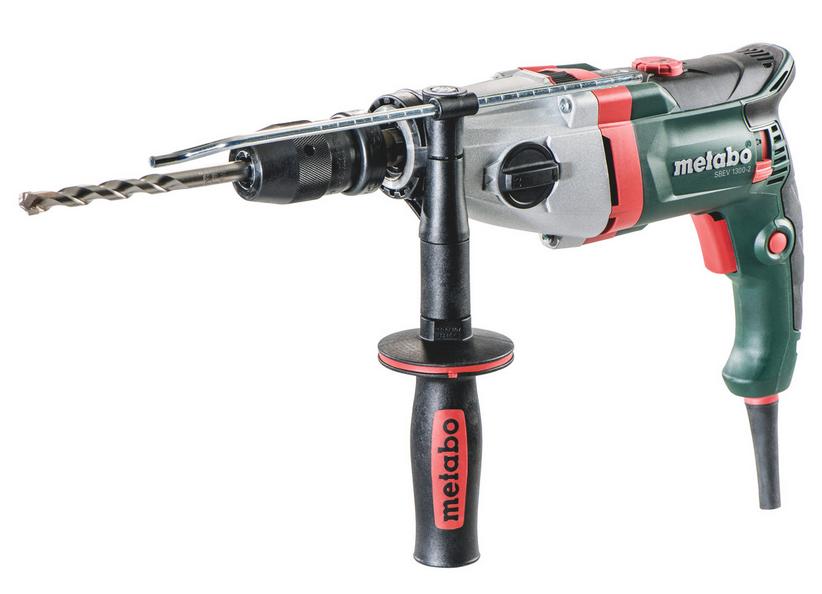 Ударна дриль Metabo UD.SBEV 1300-2, 1300 Вт, швидкозатискний патрон, 2 швидкості