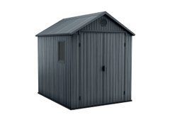 Сарай пластиковый KETER Darwin 6х8 190 x 244 x 221cm серый