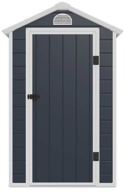 Пластиковий хозблок 134x192 см Hardmaister Vermont холодний сірий