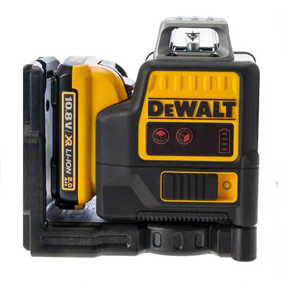 Лазерный уровень плоскостной DeWALT DCE0811D1R — красный луч, 20 м, IP65