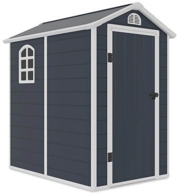 Пластиковий хозблок 134x192 см Hardmaister Vermont холодний сірий