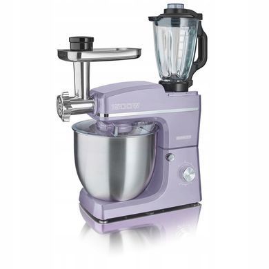 Кухонный комбайн 1500 Вт фиолетовый HEINRICH'S HKM 8083 LILA