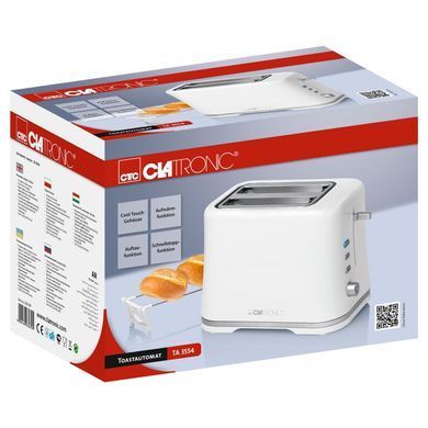 Тостер CLATRONIC TA 3554 білий