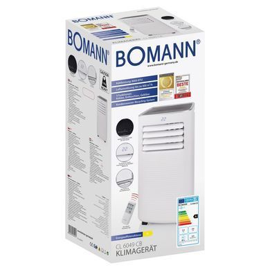 Мобільний кондиціонер із пультом 2,3 кВт Bomann CL 6049 CB