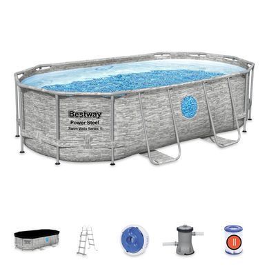 Басейн тентовий Power Steel Vista Series Bestway 56714