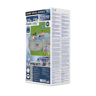 Басейн тентовий Power Steel Vista Series Bestway 56714