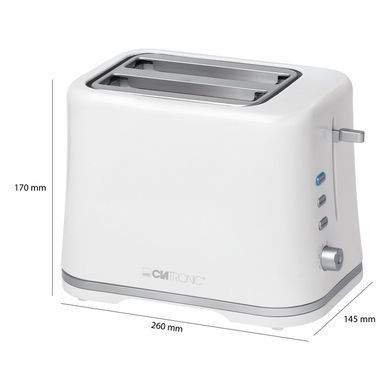 Тостер CLATRONIC TA 3554 білий