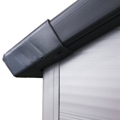Пластиковий хозблок 134x192 см Hardmaister Vermont холодний сірий