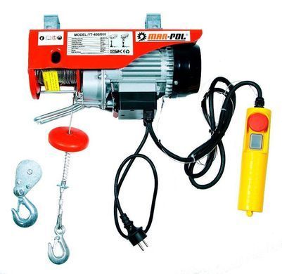 Лебідка YT-400/800 230V Marpol