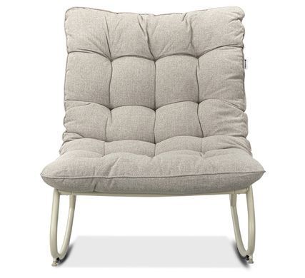 Крісло-гойдалка садове AGAVA Light Beige&nbsp;120 кг світло-бежеве Focus Garden