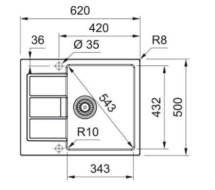 Кухонна мийка Franke Sirius 2.0 S2D 611-62 - бежевий