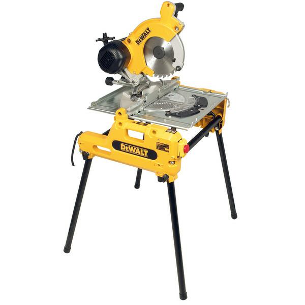 Торцовочная пила DEWALT DW743N 2-в-1, 250 мм, 2000 Вт