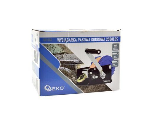 Лебідка з ременем 1133 кг Geko G01086