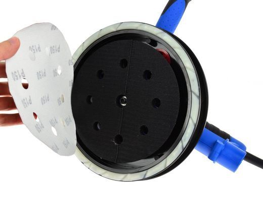 Шліфмашинка для гіпсу 190 мм Led Geko G80267