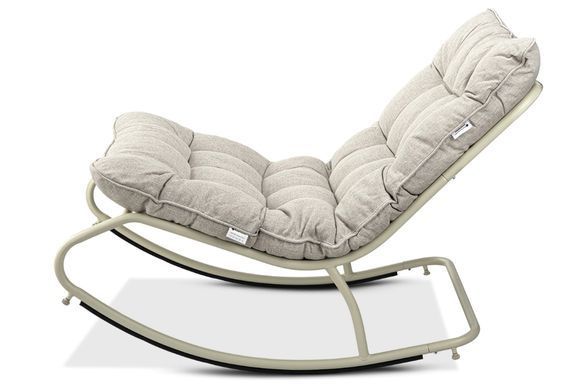 Крісло-гойдалка садове AGAVA Light Beige&nbsp;120 кг світло-бежеве Focus Garden