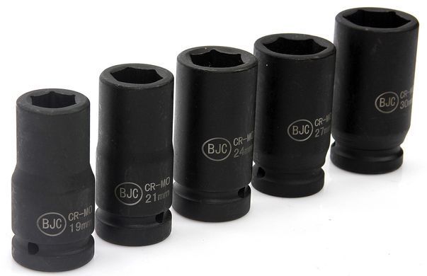 Набор ударных головок 3/4" 19-30MM 5PCS