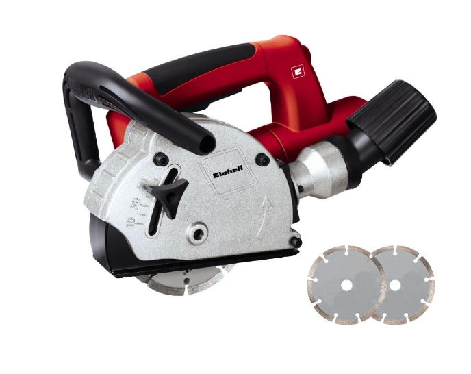 Штроборез Einhell TH-MA 1300, 1320 Вт, диск 125 мм, глубина 8–30 мм