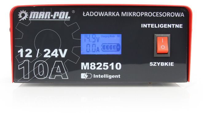 Микропроцессорный выпрямитель 12/24В 10А Mar-Pol M82510
