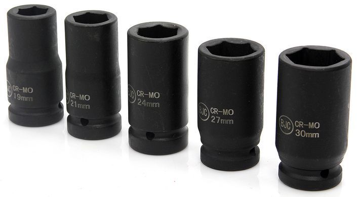 Набор ударных головок 3/4" 19-30MM 5PCS