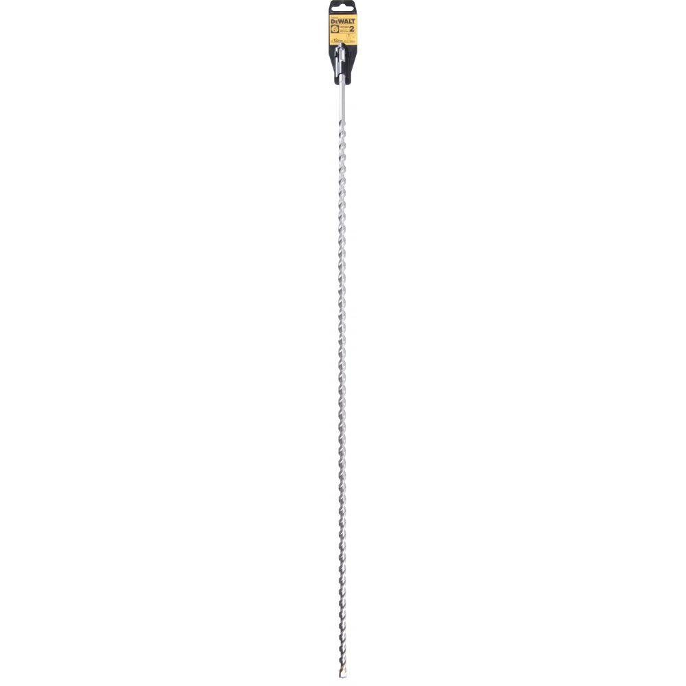 Сверло SDS plus DeWalt EXTREME 2 12×1000 мм, рабочая длина 950 мм