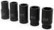 Набор ударных головок 3/4" 19-30MM 5PCS