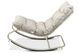 Крісло-гойдалка садове AGAVA Light Beige&nbsp;120 кг світло-бежеве Focus Garden